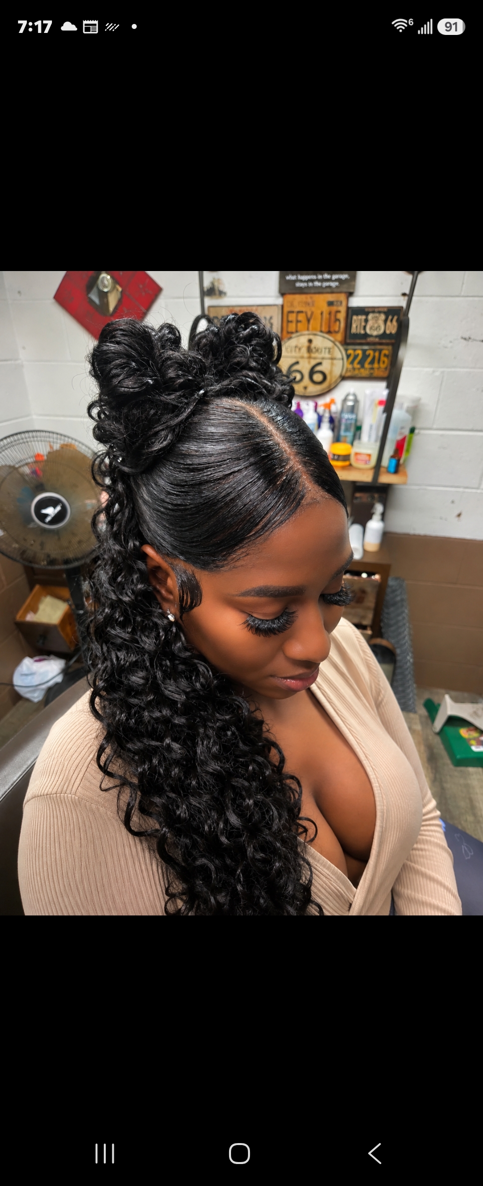 Styles work by Jonathan at Hair Tamer Salon