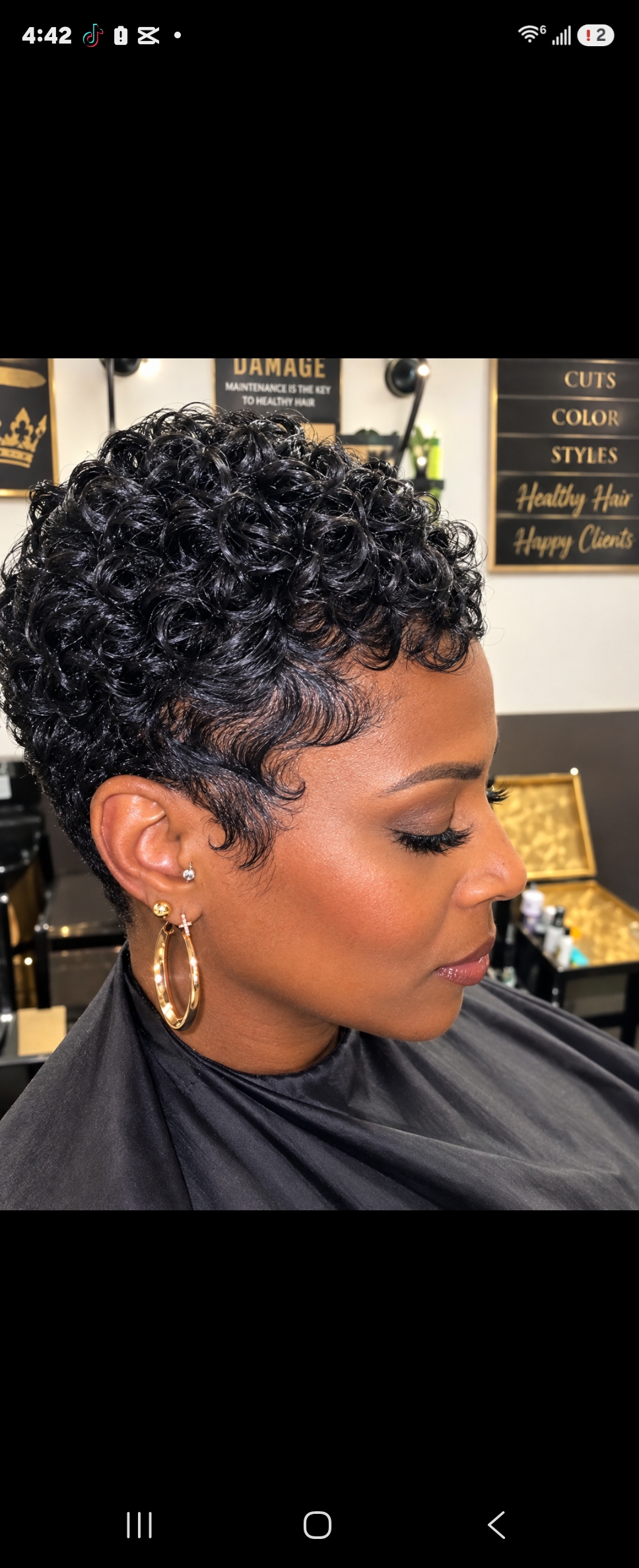 Styles work by Jonathan at Hair Tamer Salon