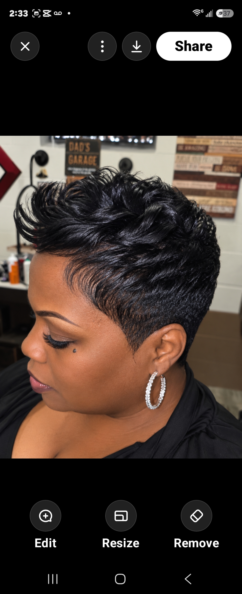 Styles work by Jonathan at Hair Tamer Salon