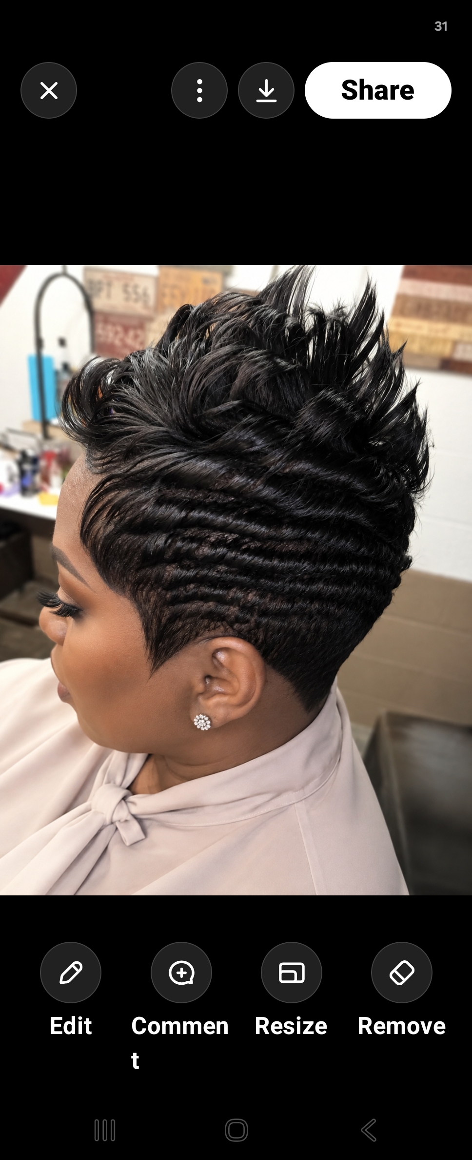 Styles work by Jonathan at Hair Tamer Salon