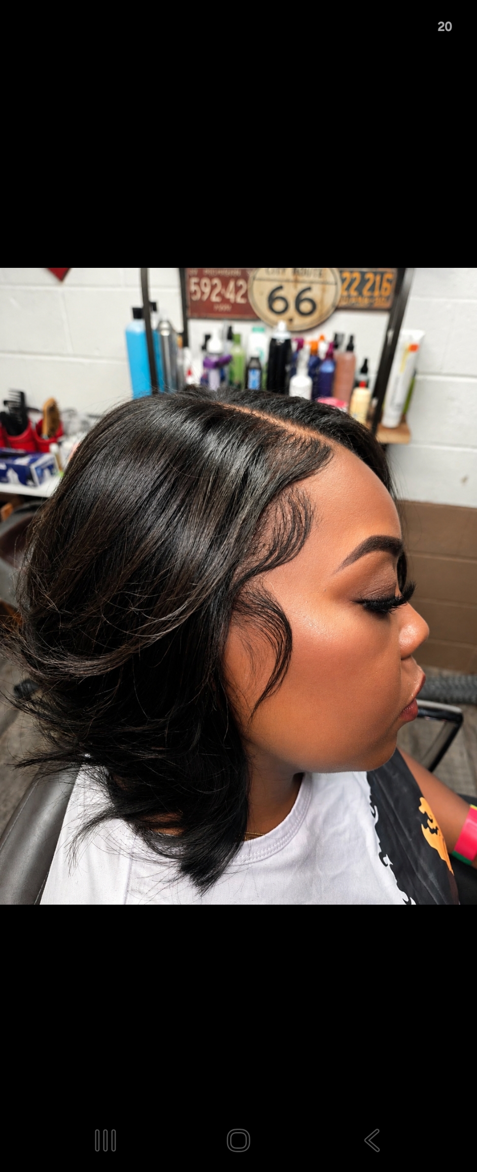 Styles work by Jonathan at Hair Tamer Salon